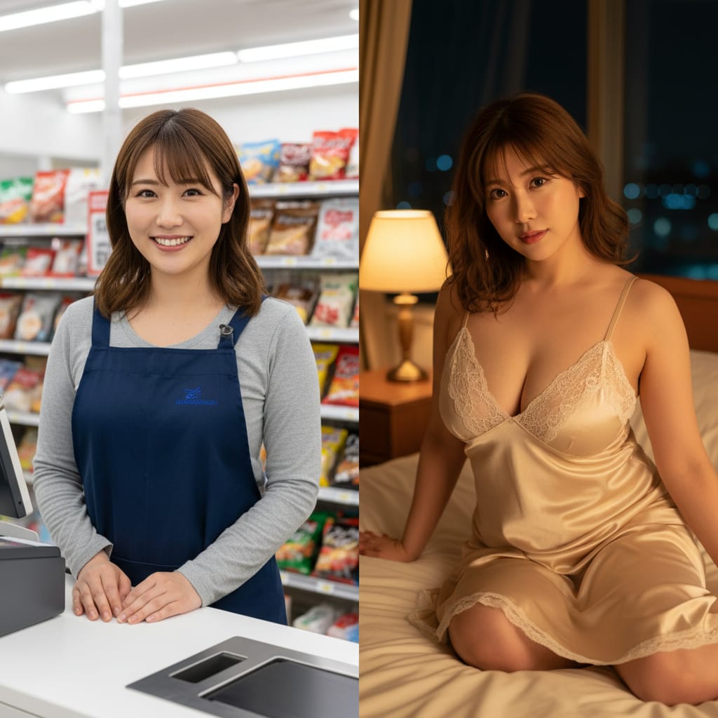 日本女性双重生活:白昼职业与夜晚私密肖像