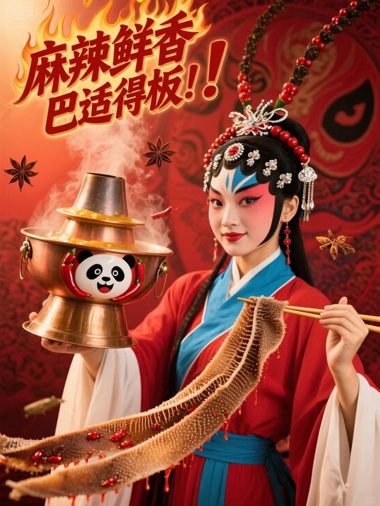 麻辣川剧少女:火锅艺术大片