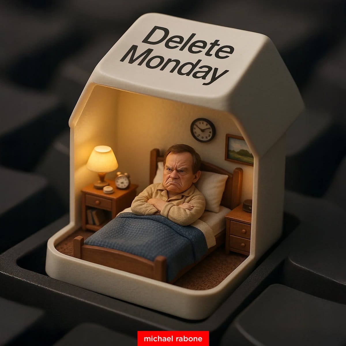 Delete Monday:键盘微观艺术