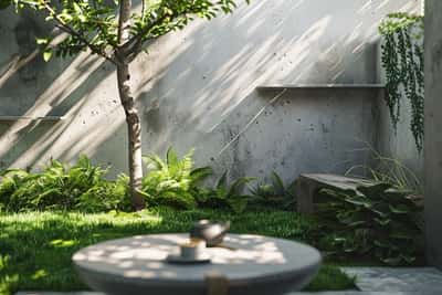 创意小院角落景观