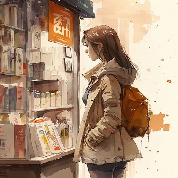 AI艺术创作:人生之路插画风格指南