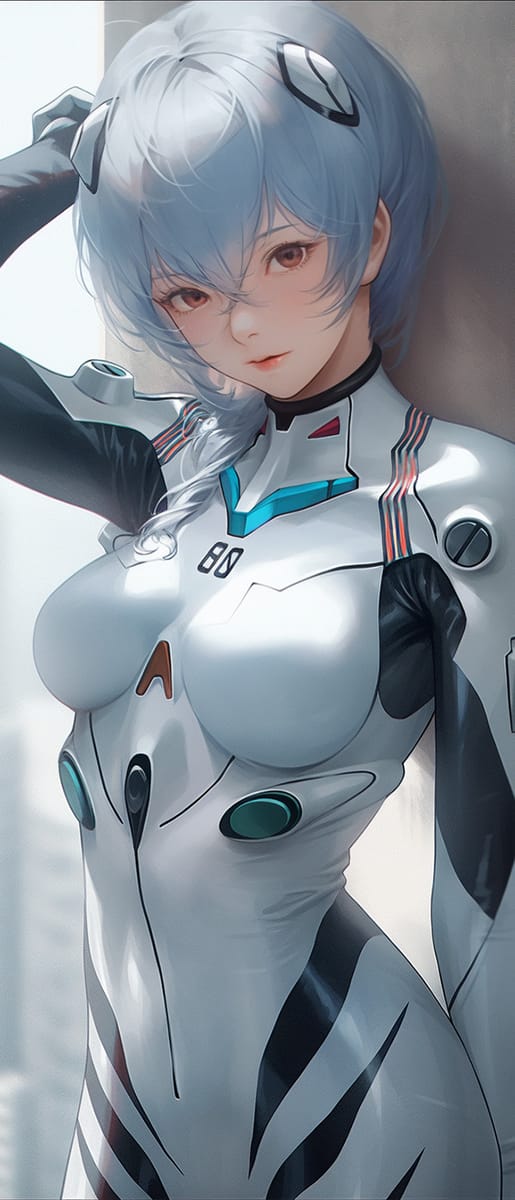 AI动漫女孩壁纸:超写实艺术风格