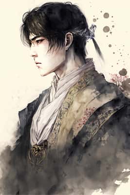 国风水墨少年：AI绘画关键词