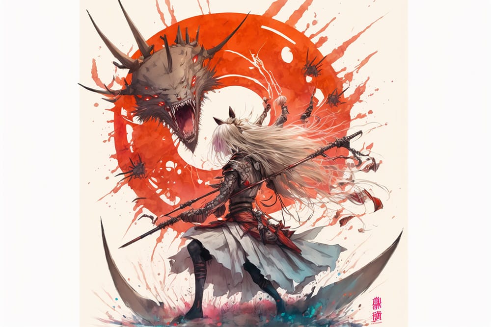 妖狐武士:和服刀客,战意凛然
