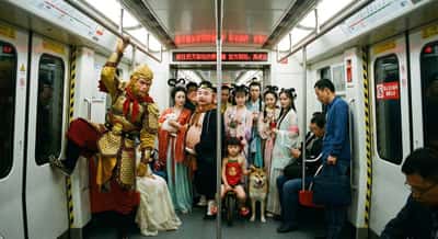 西游记众神地铁之旅：爆笑现代取经路