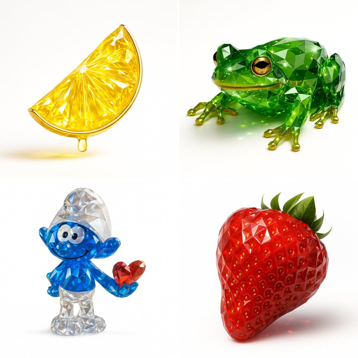 奢华宝石3D渲染 | 超高清视觉再现
