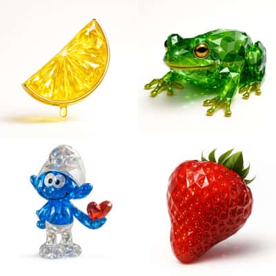 奢华宝石3D渲染 | 超高清视觉再现