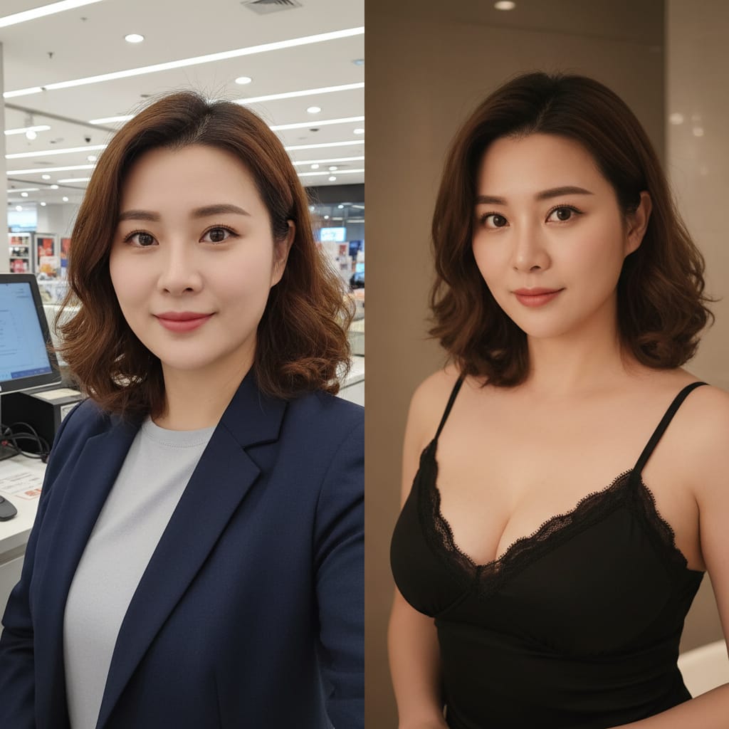 昼夜双面:中国女性的职业与私密魅力自拍