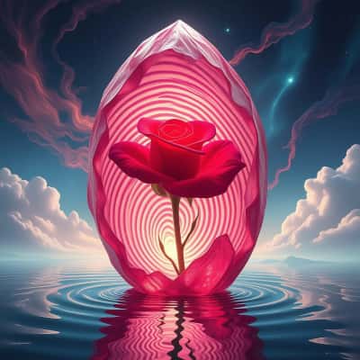 AI奇幻水上行走：生成独特视觉效果
