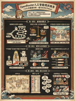 创意信息图：浮世绘茶杯头风格融合