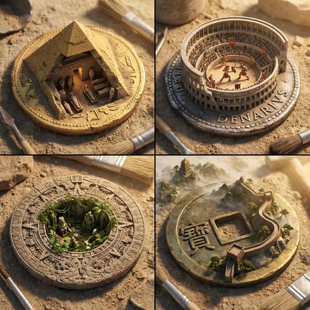 硬币上的奇迹：建筑透视模型画廊