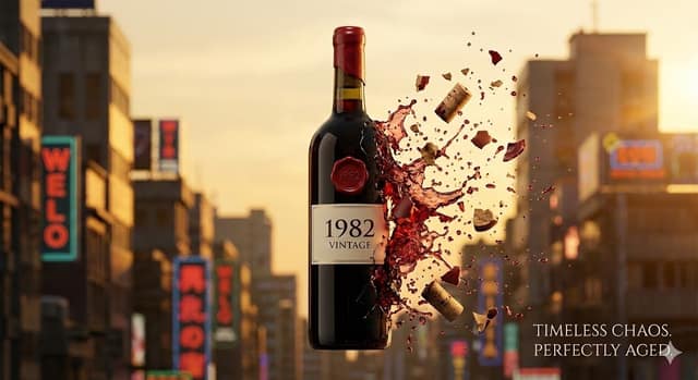 极致葡萄酒瓶广告拍摄：创意视觉提示