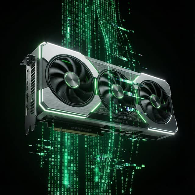 Matrix 赛博产品图：数据化视觉，提升科技感