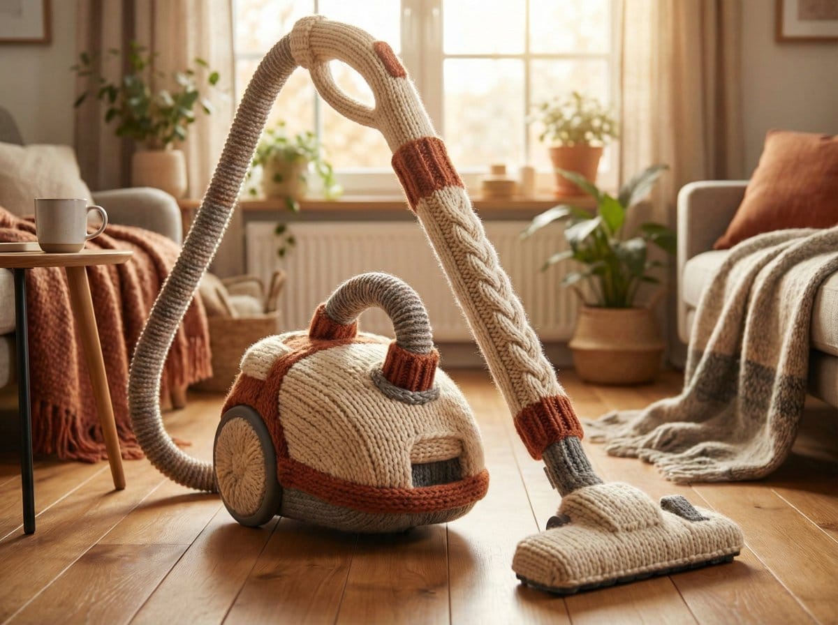 Cozy Knit工业设计:手作温暖的机械美学
