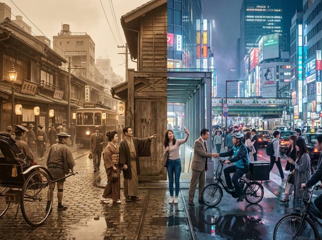 东京百年时空对话：1920年代与当代的街头奇遇