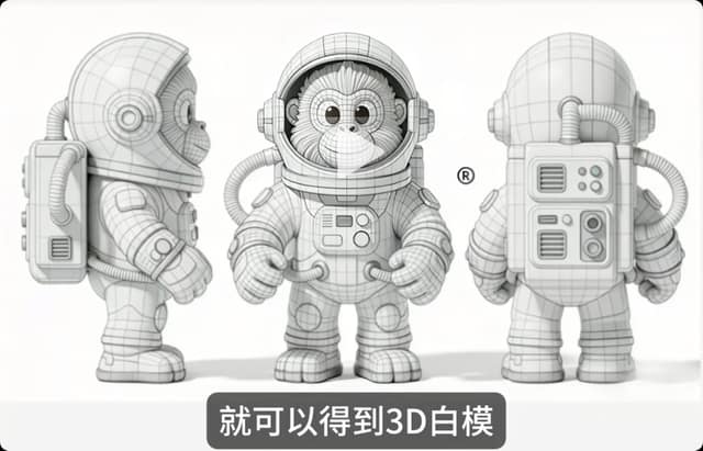 白模生成