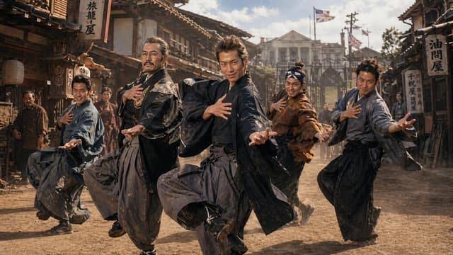 نمونهٔ 攘夷之火：高杉晋作·1980年代日式分镜脚本