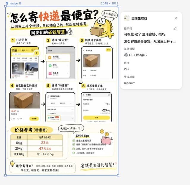 نمونهٔ 生活小妙招可视化生成器