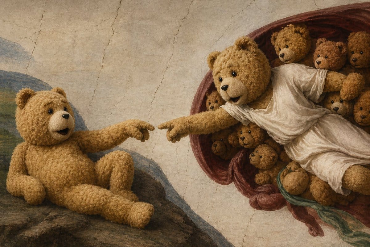 Genesis for Teddy Bear | Cute Renaissance Parody