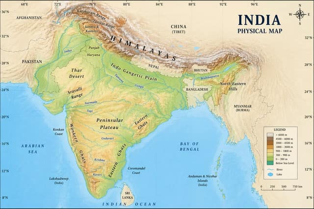 نمونهٔ 国家地理地图插画生成器