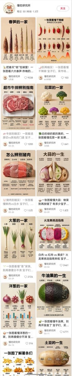 食物生命周期·时间切片信息图生成器