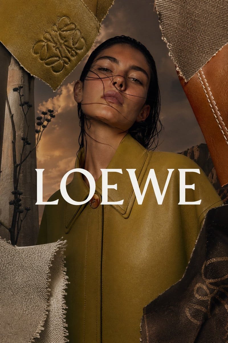 Luxury Leather Fashion Advertising Poster Generator