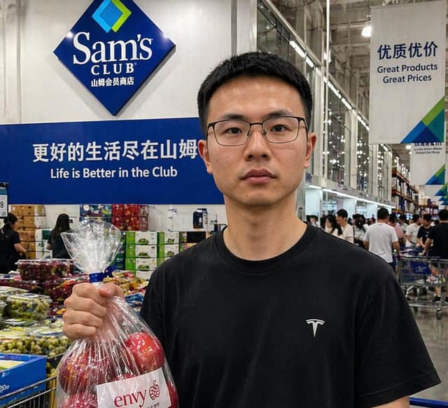 نمونهٔ 山姆会员商店购物抓拍 · 写实纪实风格