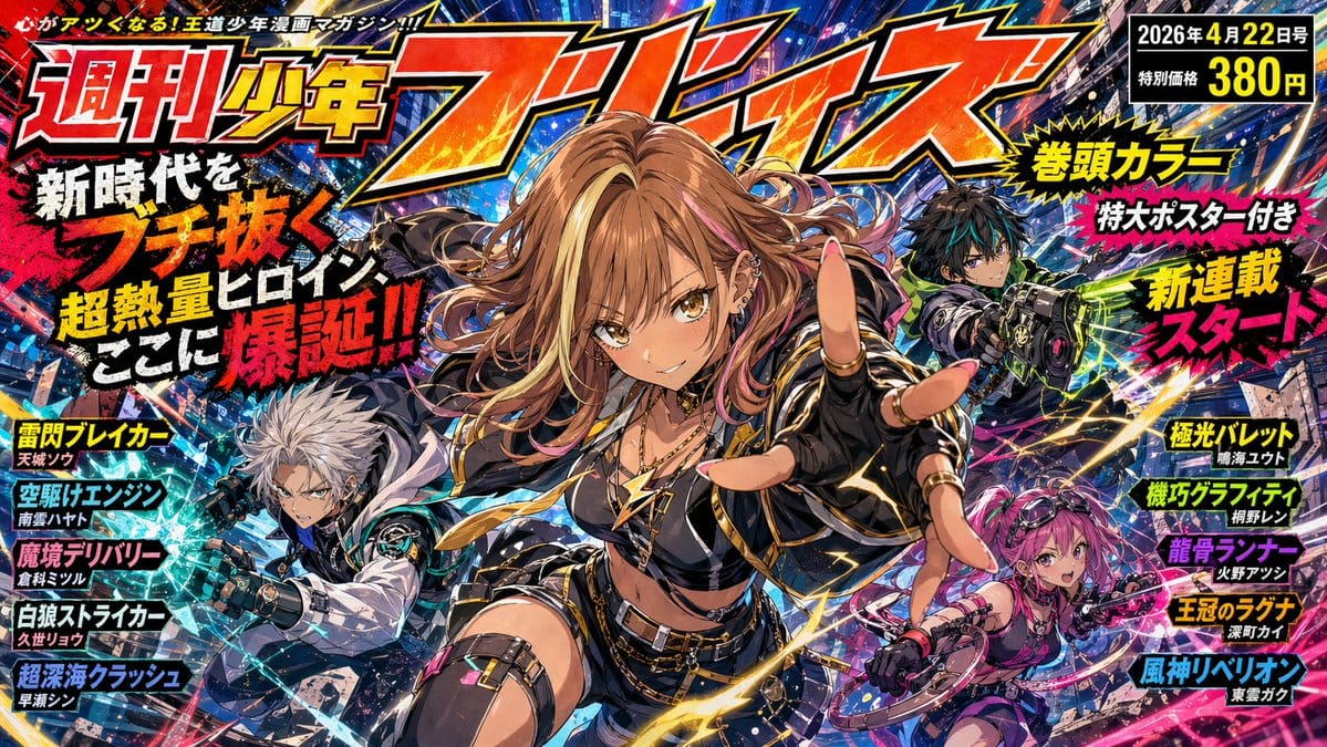 Explosive Shonen Comic Magazine Cover Design Tips