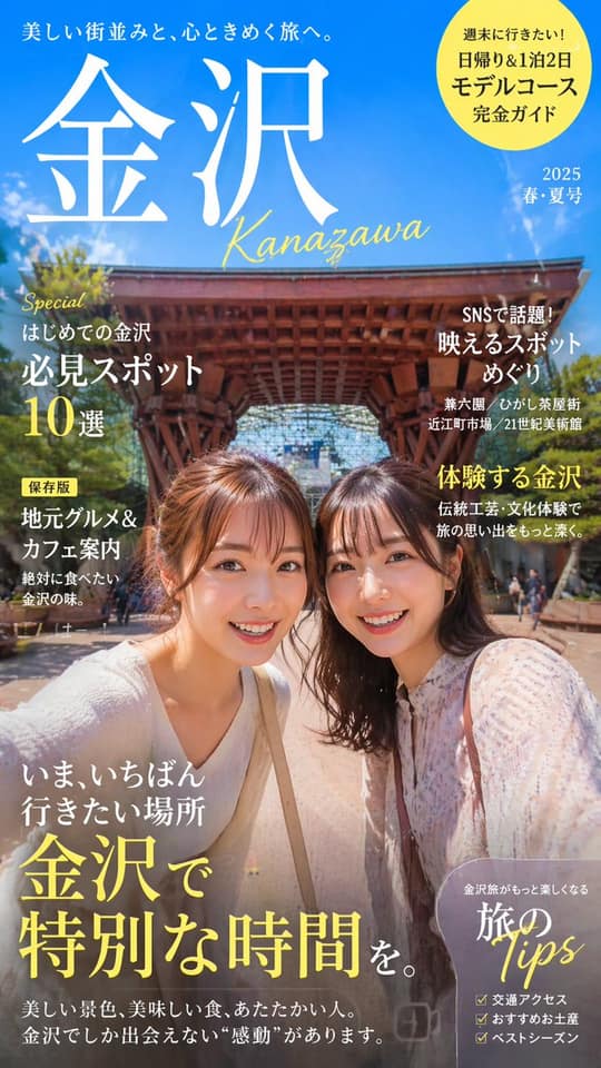 نمونهٔ 地理坐标×旅游杂志封面｜在地氛围摄影集