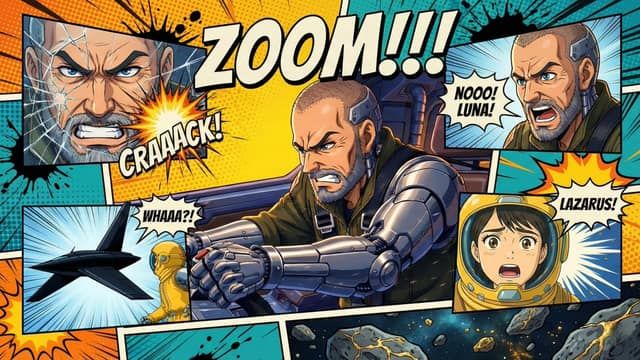 星际矿工绝命狂飙 — 赛博漫画海报生成器
