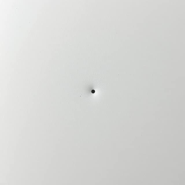 نمونهٔ 审判灵魂的绝对黑点 | 极致极简主义虚空美学