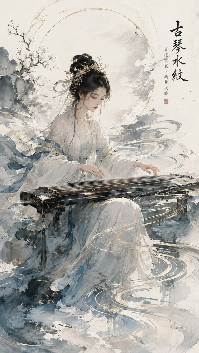 东方音乐·高定水墨视觉海报