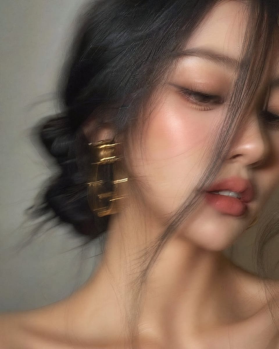 长曝光动态模糊·艺术人像特写