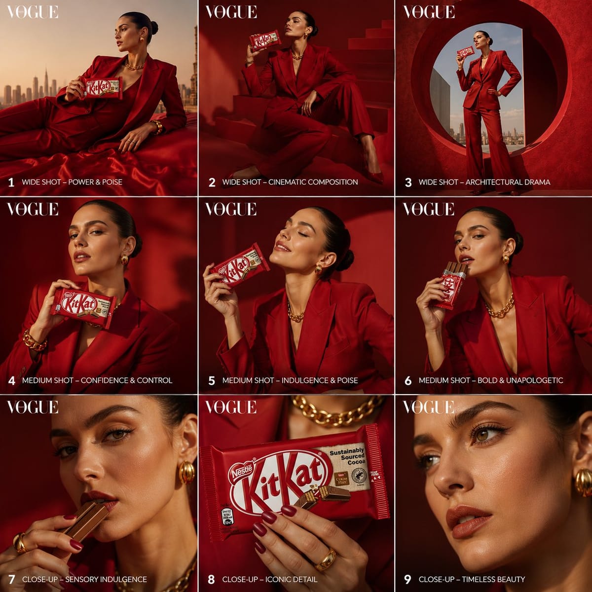 Vogue风3×3分镜：高级时尚编辑视觉进阶指南