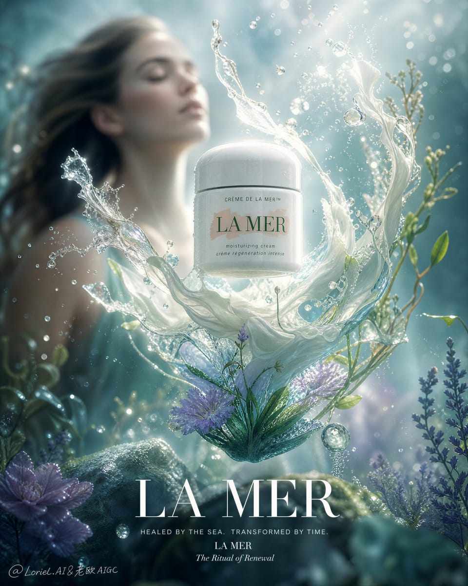La Mer 超写实奇幻护肤广告大片