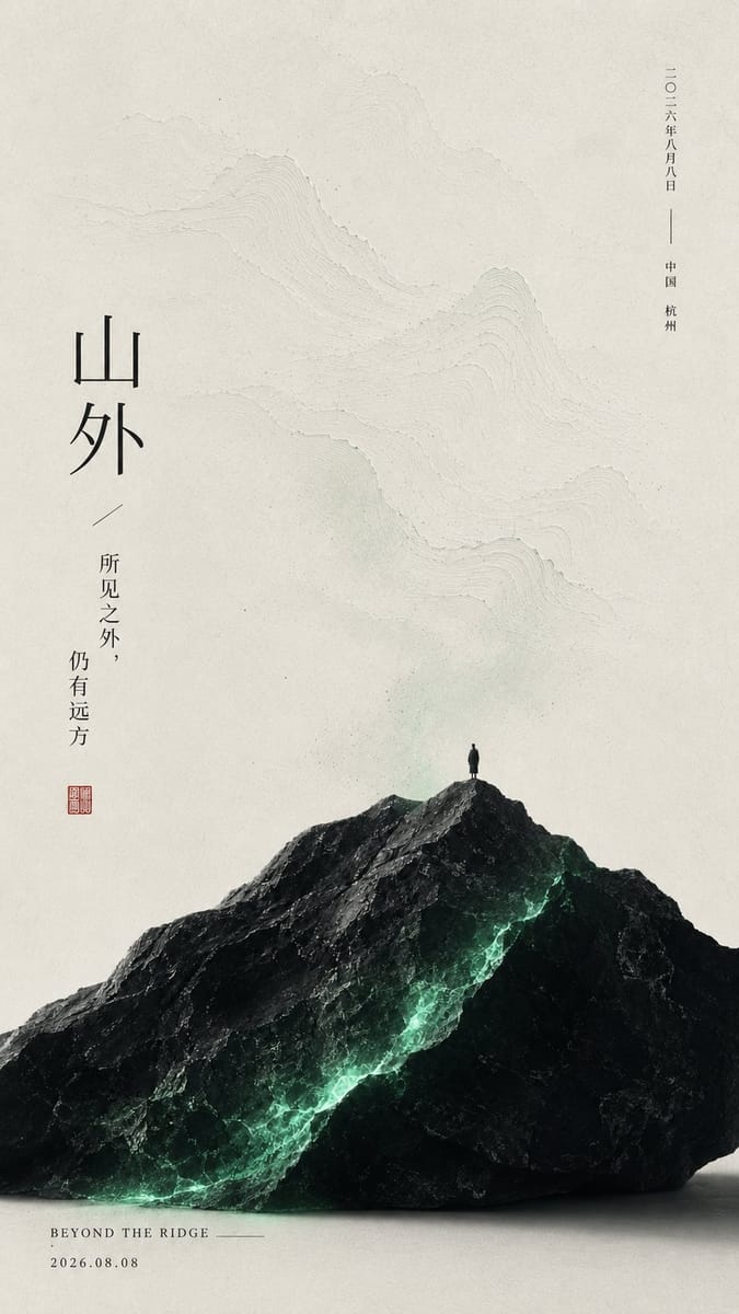 东方当代艺术海报·高级感生成框架