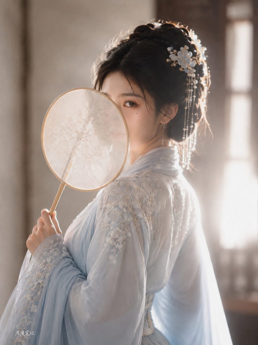 超写实东方古典女性写真｜电影级国风人像摄影