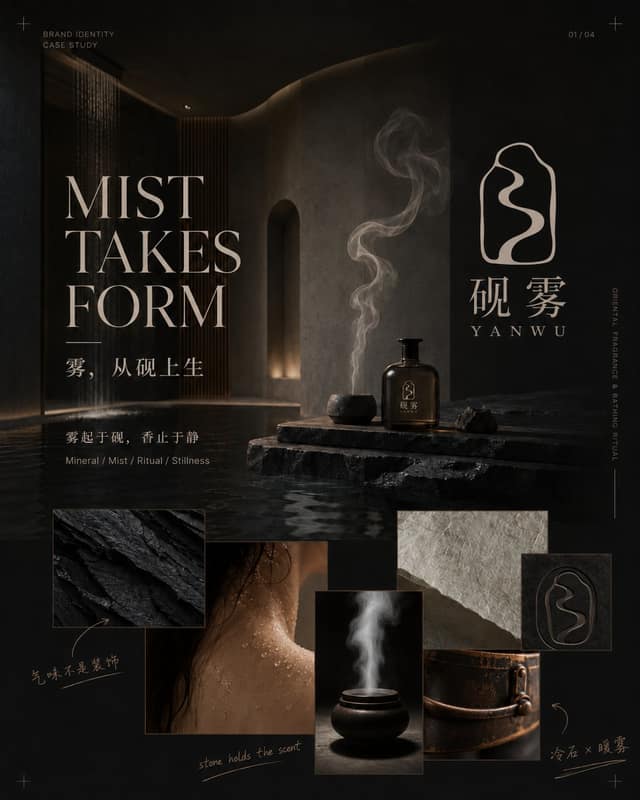 نمونهٔ 四图品牌视觉识别提案｜资深设计师Logo与VI系统
