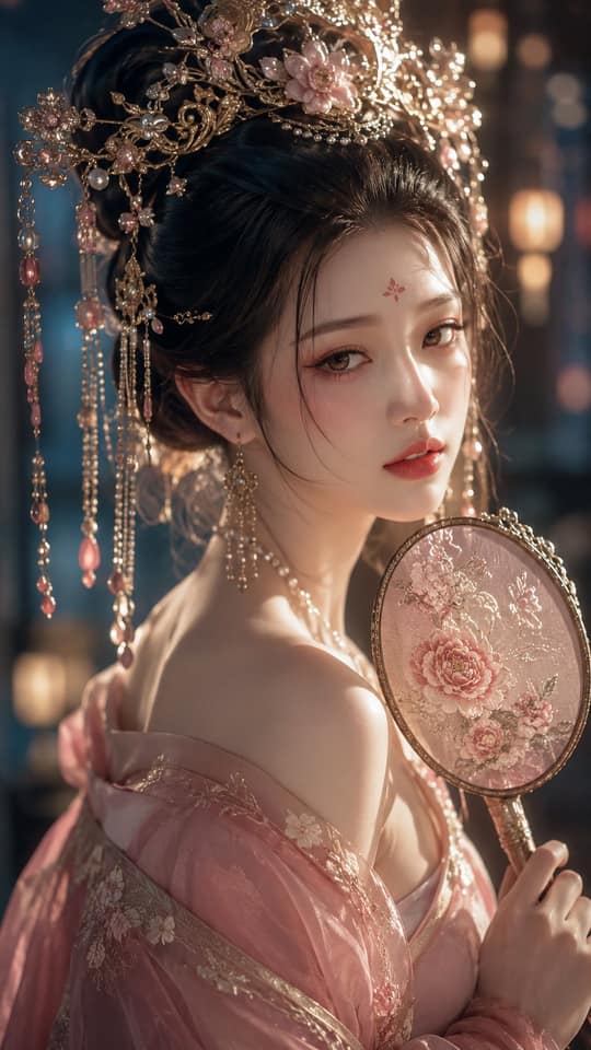 唐风古典美人｜国风CG人像特写