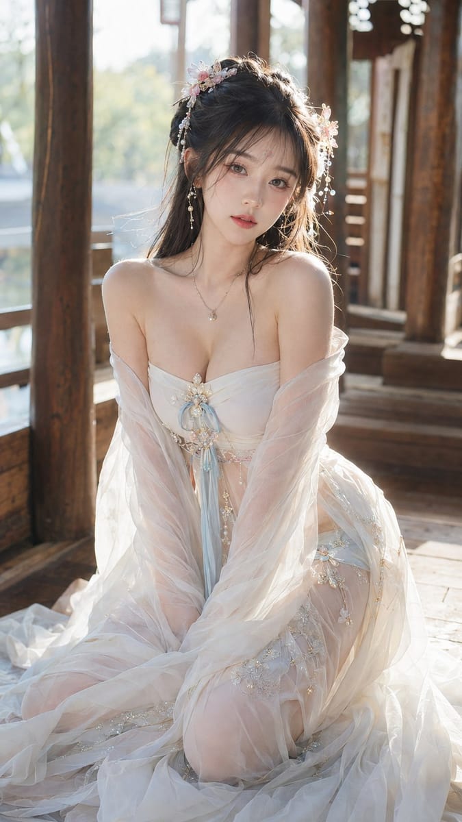 古风仙侠梦幻写真|丰满东方女性唯美AI人像