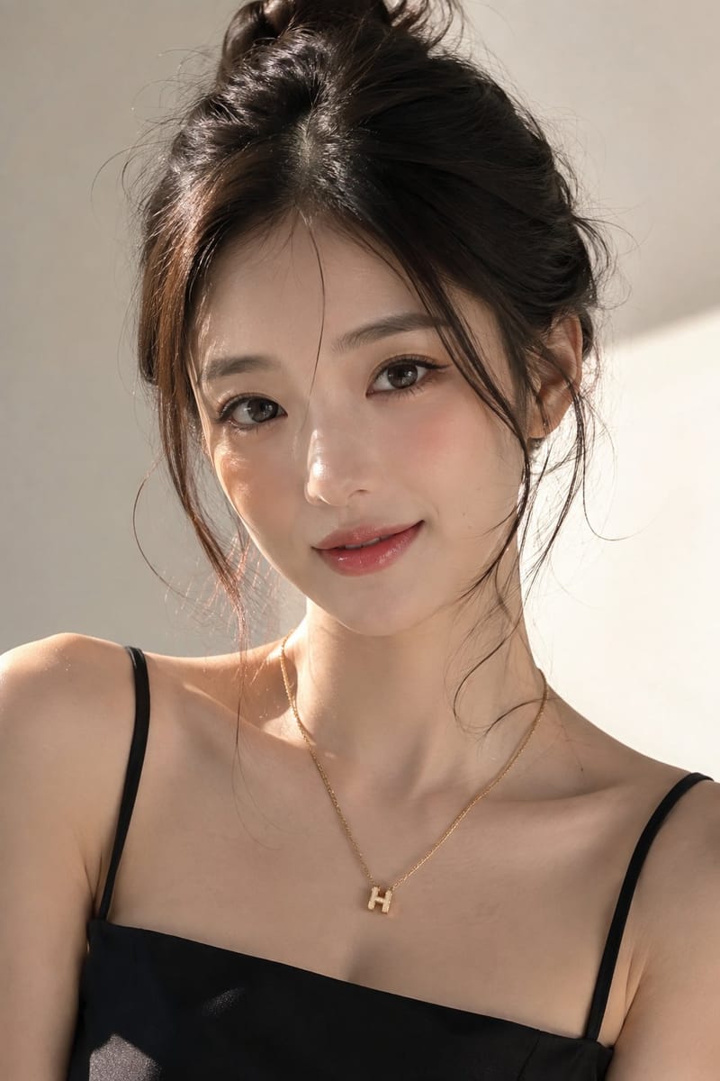 东亚女性超写实电影级美妆人像｜8K奢华摄影提示词
