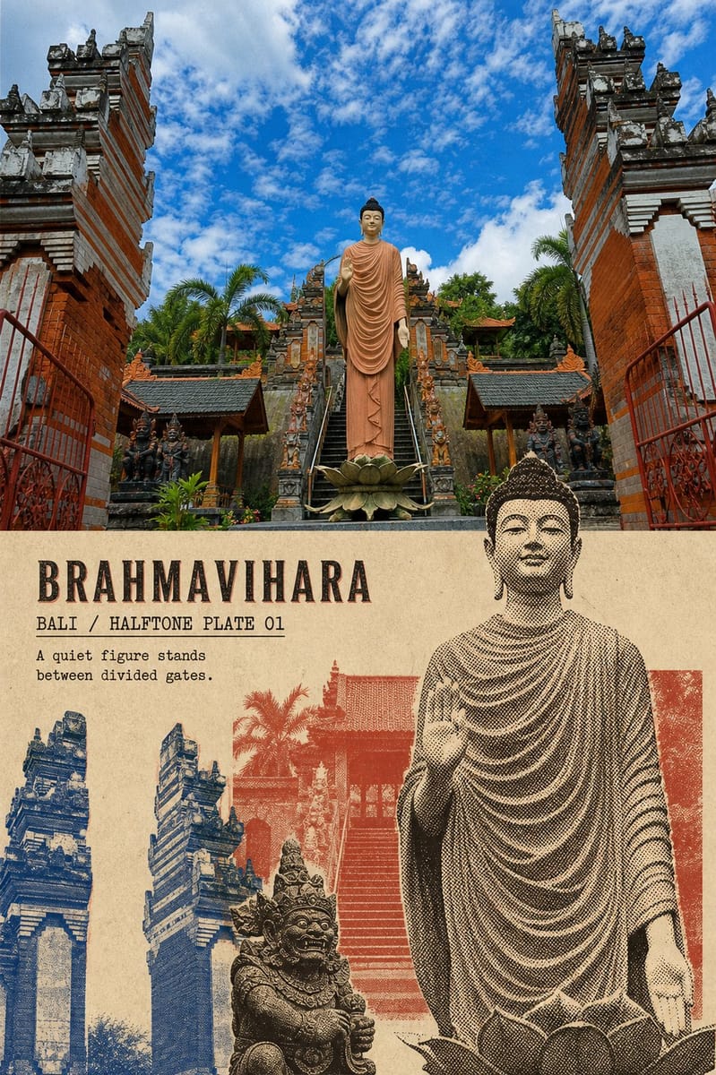 复古半色调旅行海报|照片秒变高级印刷拼贴