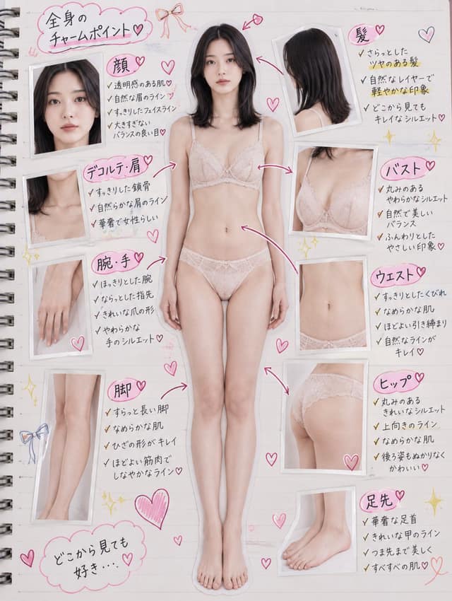 نمونهٔ 笔记本手写彩色角色表全身像生成提示词