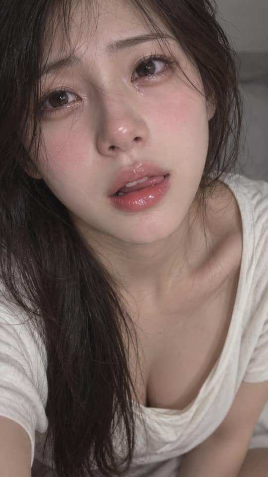 نمونهٔ 东亚女性近距离情感人像摄影·极致写实情绪大片