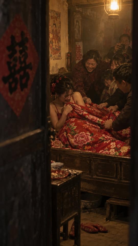 نمونهٔ 纪实抓拍红色婚纱新娘电影感人像