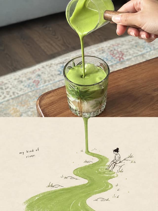 نمونهٔ 摄影×手绘插画无缝融合，打造超现实故事书艺术