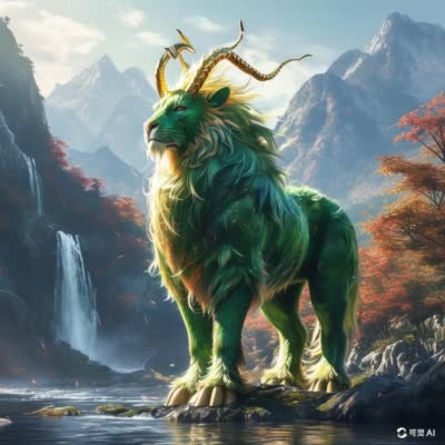 绿毛狮身兽：远古秘境凝视