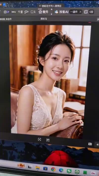 نمونهٔ AI女友的暧昧挑逗：第一视角亲密互动