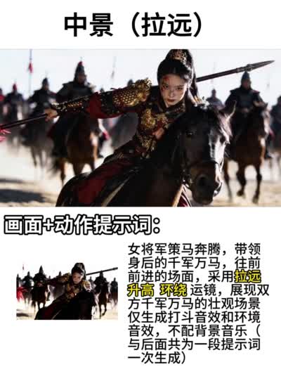 نمونهٔ 震撼战场！女将军战斗视频制作全攻略