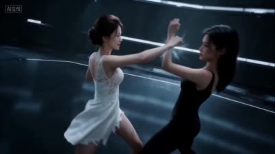 نمونهٔ Seedance 2.0：沉浸式高强度女性格斗视频生成器